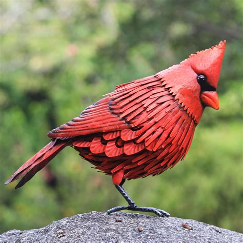 Outdoor Metal Bird Sculptures 